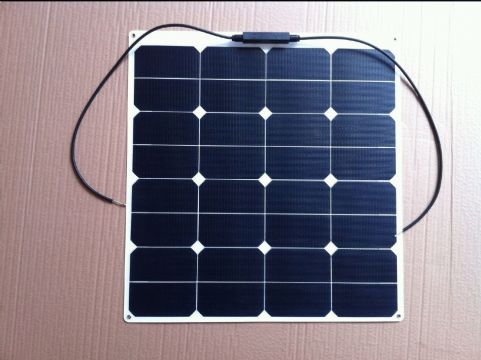 50W Flexible Solar Panels - Pressing Etfe Materials